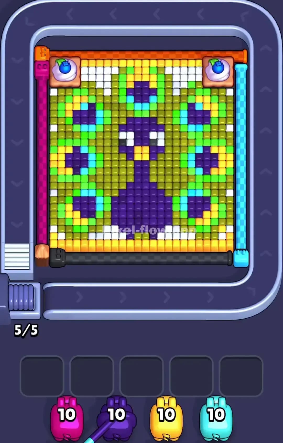 Pixel Flow Level 967 Screenshot