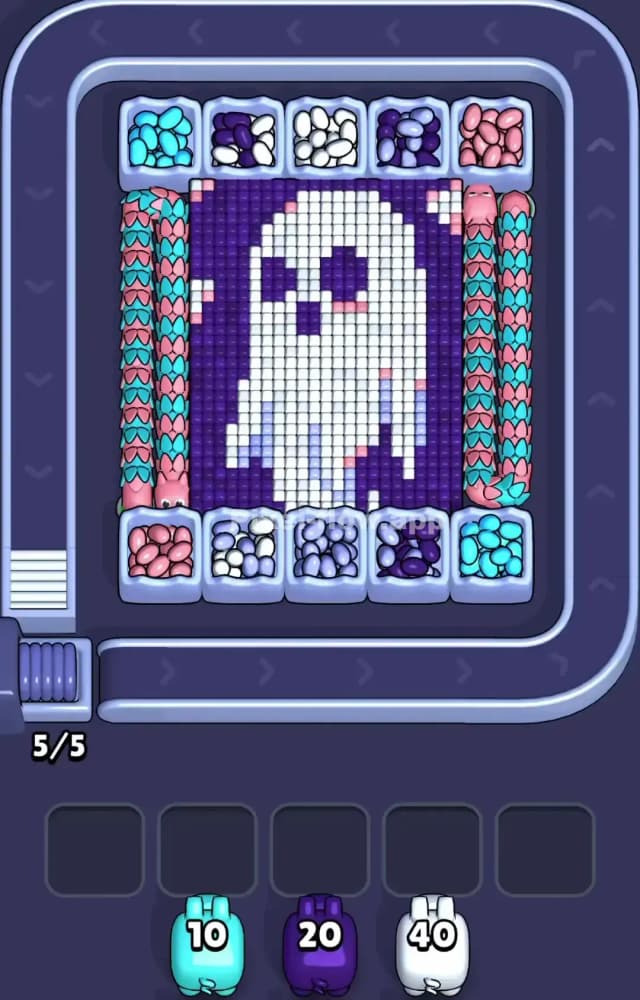 Pixel Flow Level 1289 Gameplay