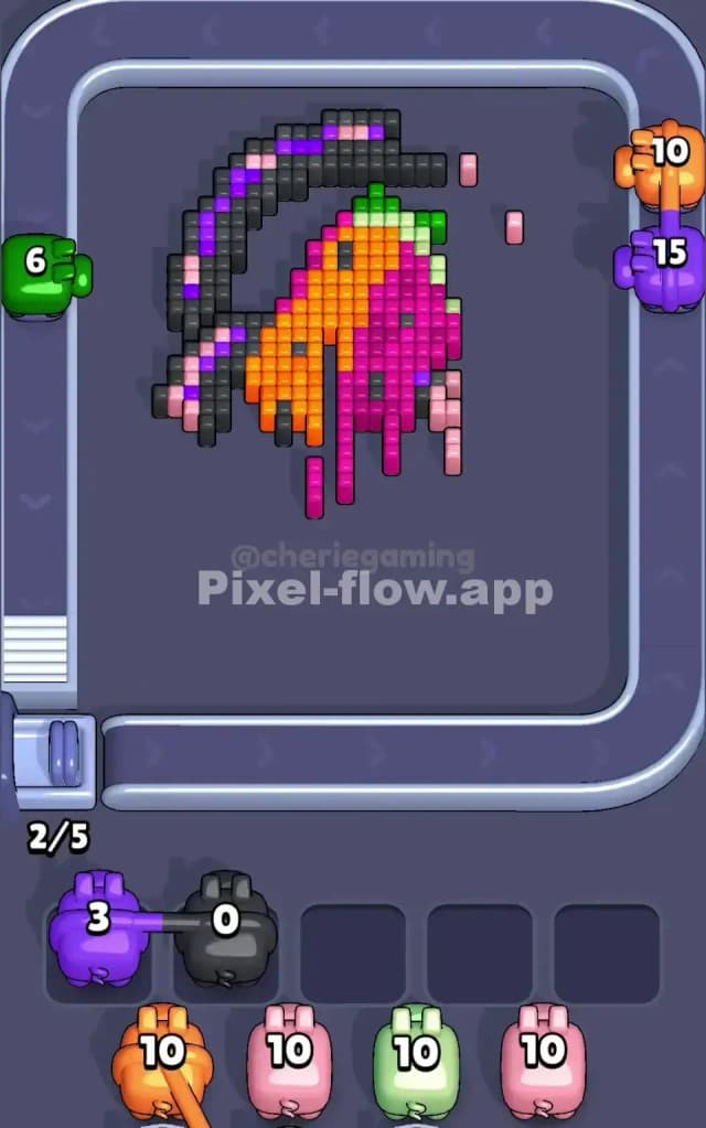 Pixel Flow Level 227 Solution 2