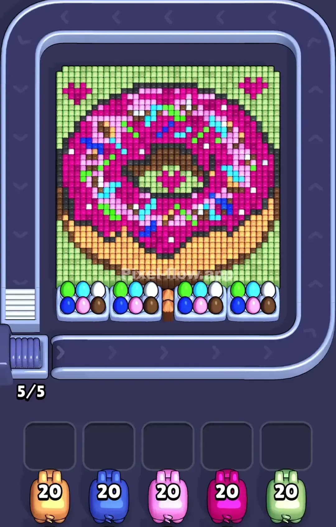 Pixel Flow Level 794 Screenshot