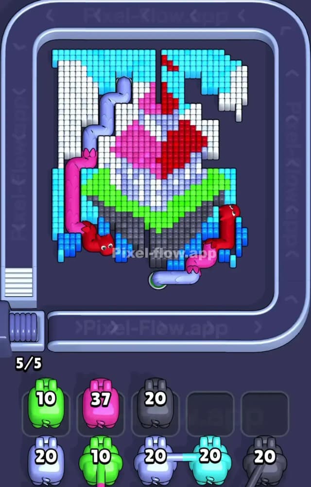 Pixel Flow Level 1139 Solution 1