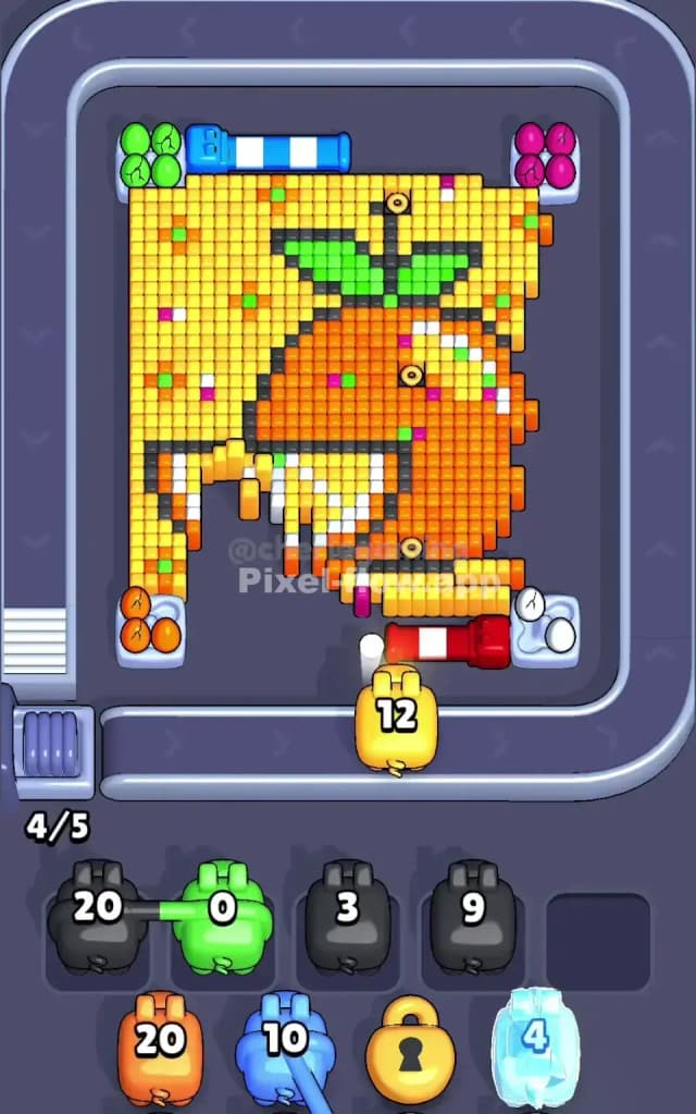 Pixel Flow Level 336 Solution 1