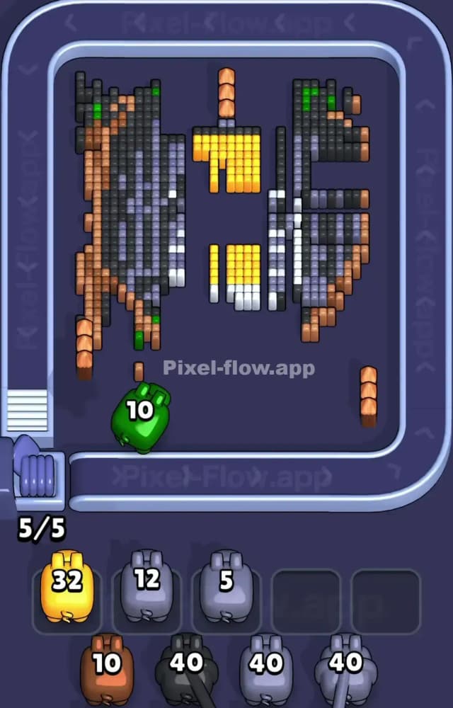 Pixel Flow Level 1518 Solution 2