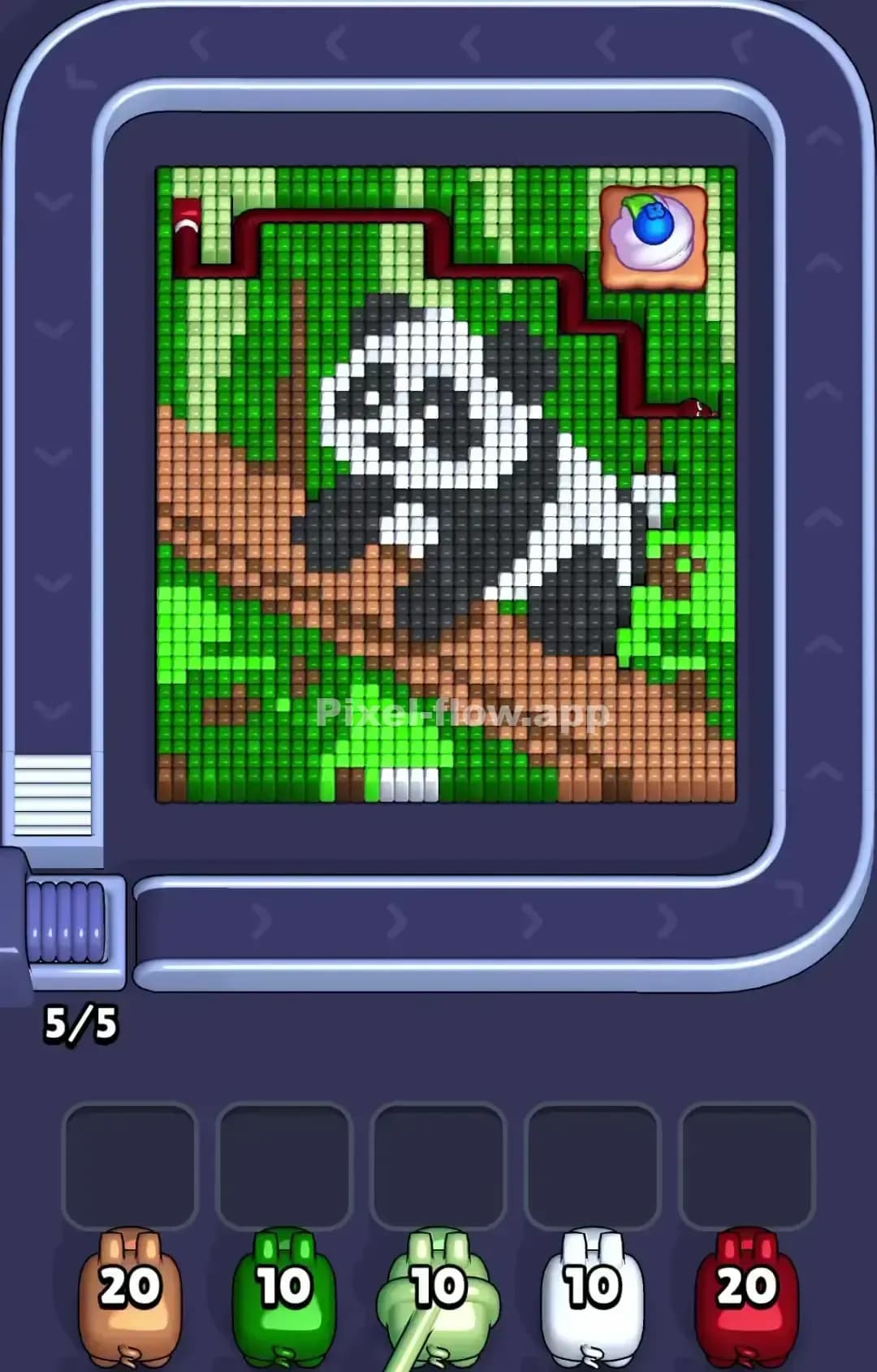 Pixel Flow Level 1267 Screenshot