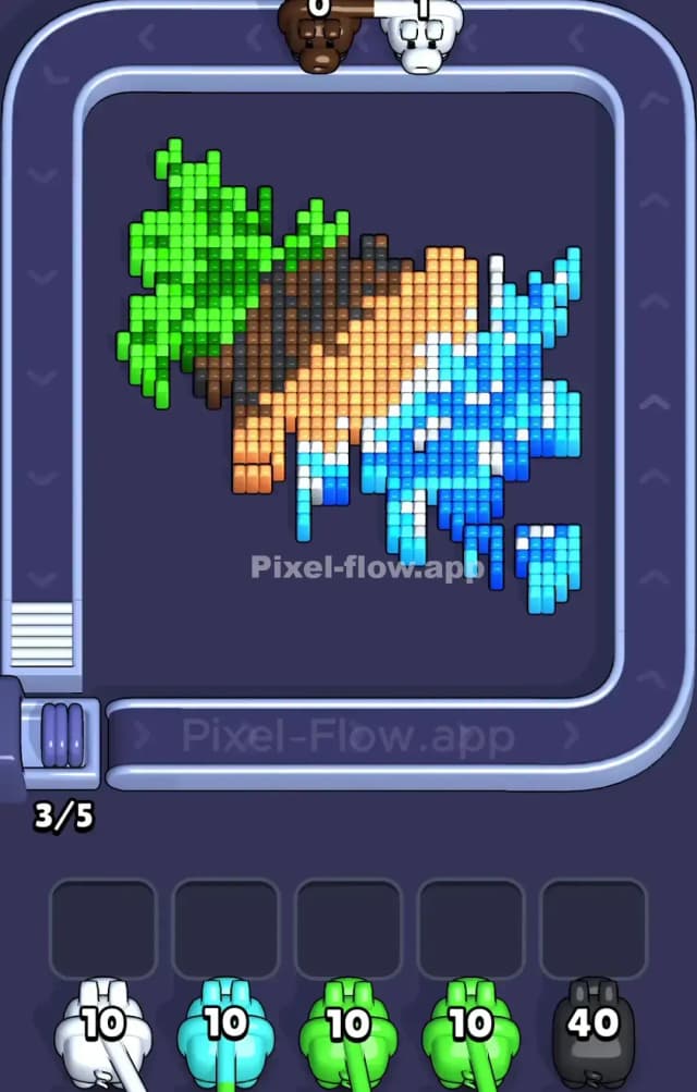 Pixel Flow Level 953 Solution 2