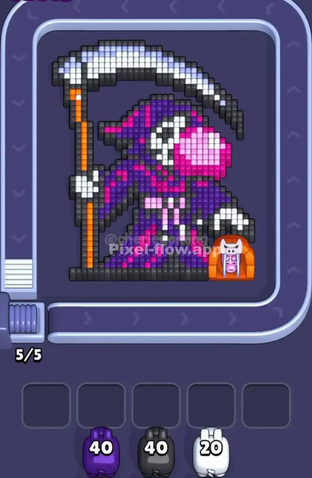 Pixel Flow Level 1721 Gameplay