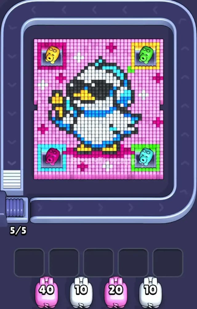 Pixel Flow Level 1196 Gameplay