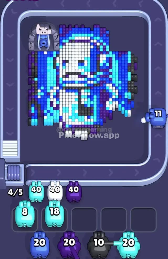 Pixel Flow Level 1788 Solution 1