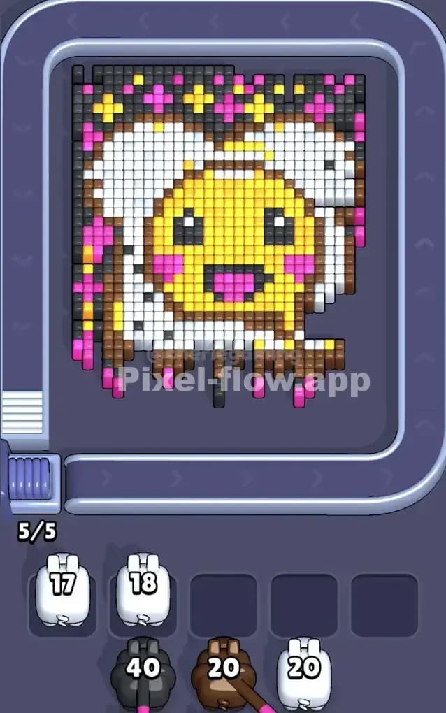 Pixel Flow Level 266 Solution 1