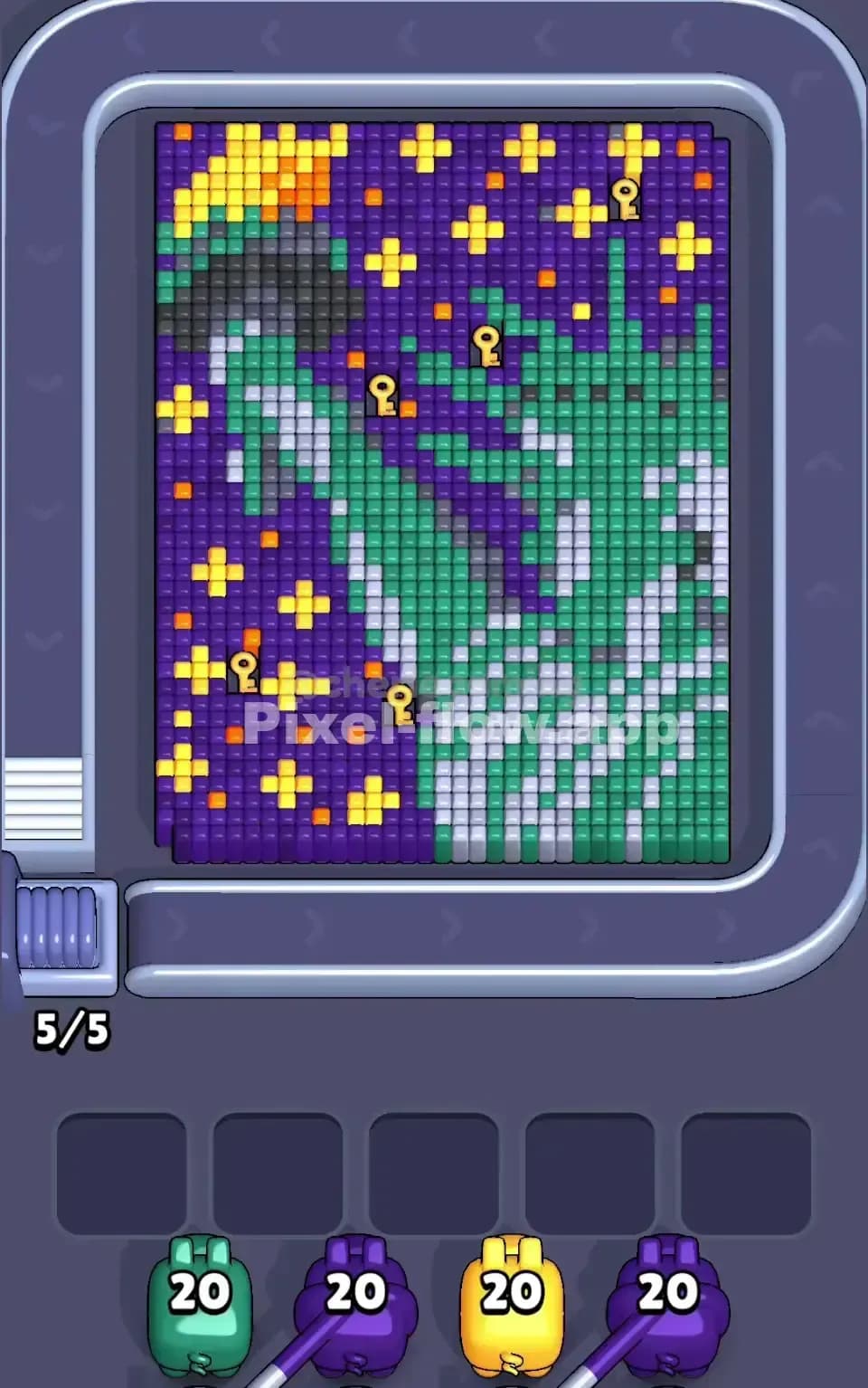 Pixel Flow Level 223 Screenshot