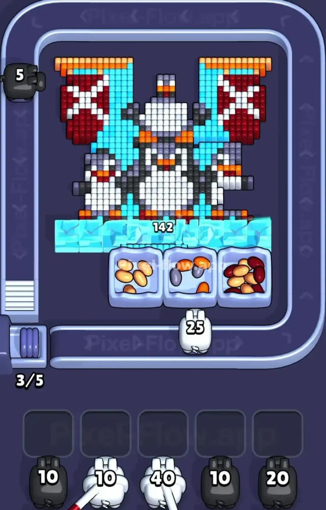 Pixel Flow Level 1256 Solution 1