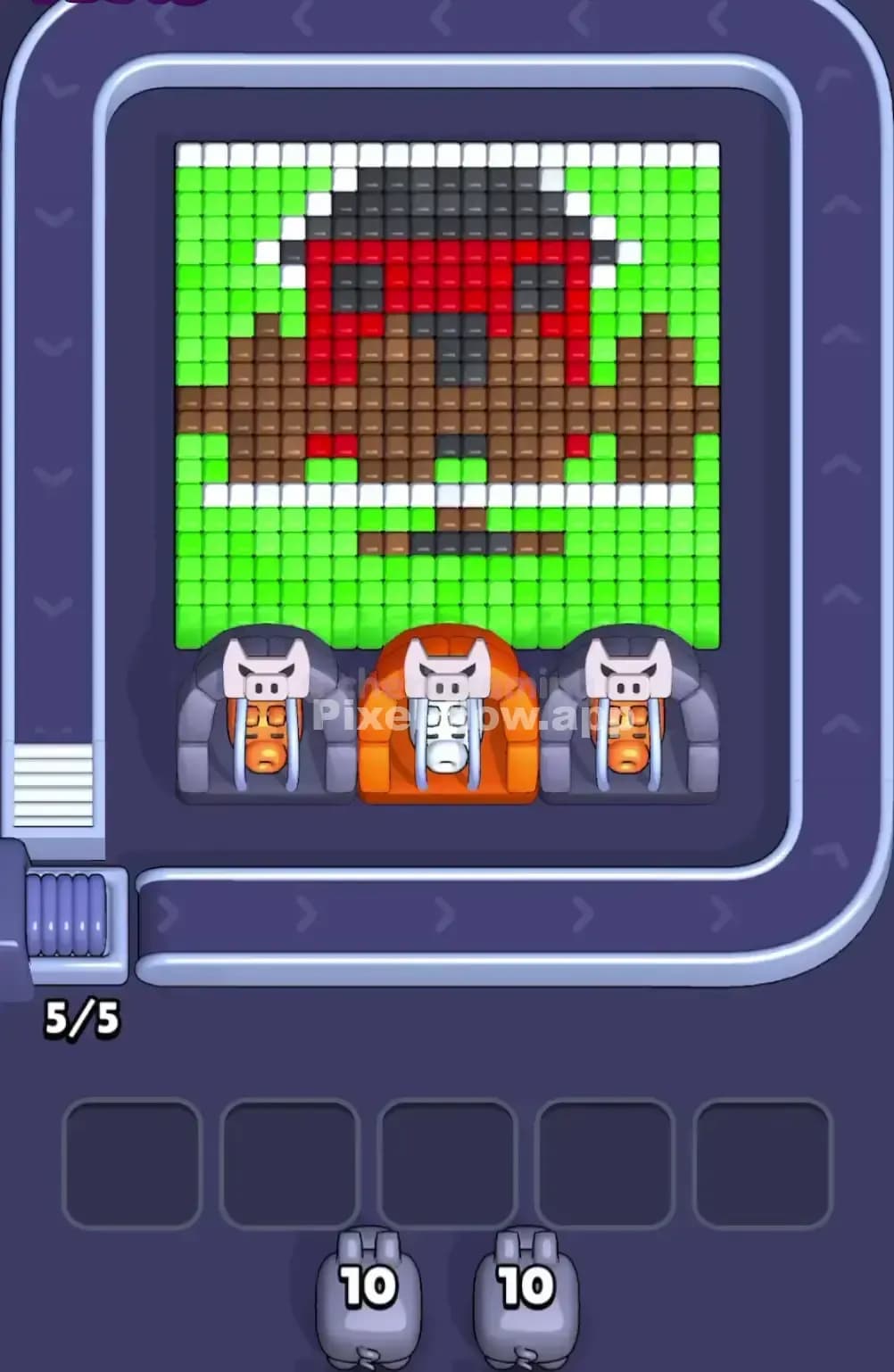 Pixel Flow Level 1701 Screenshot