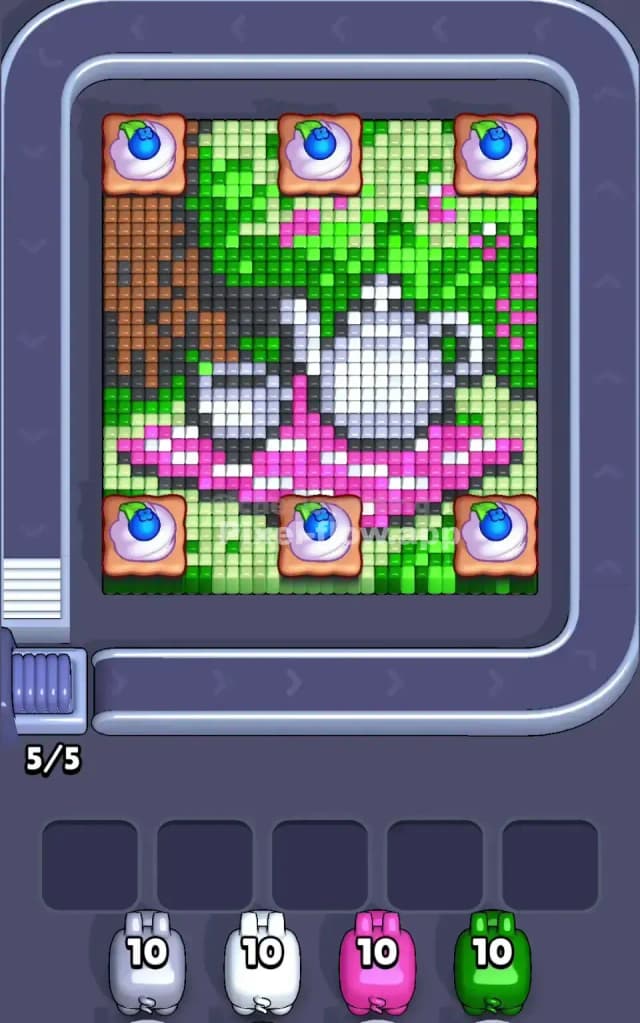 Pixel Flow Level 698 Gameplay