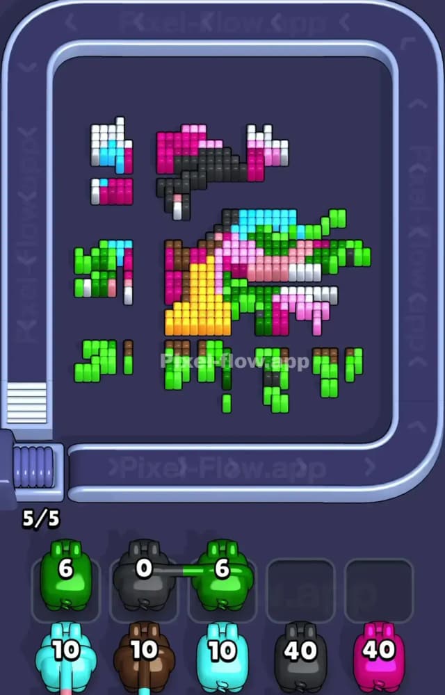 Pixel Flow Level 1453 Solution 2