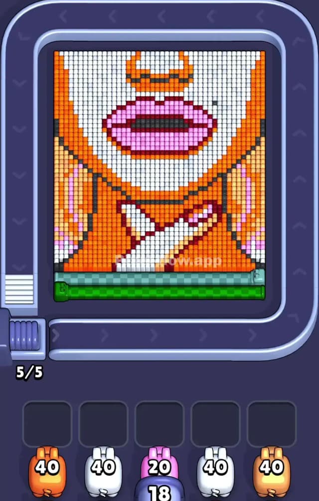 Pixel Flow Level 892 Gameplay