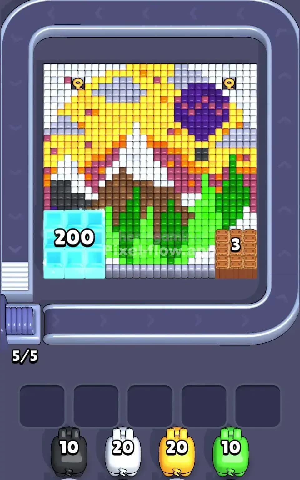 Pixel Flow Level 366 Screenshot