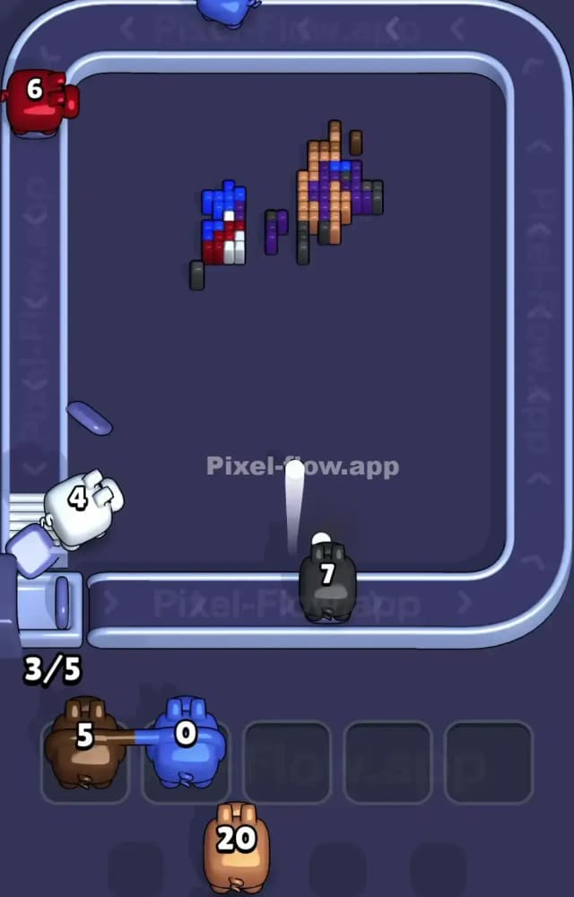 Pixel Flow Level 1122 Solution 3