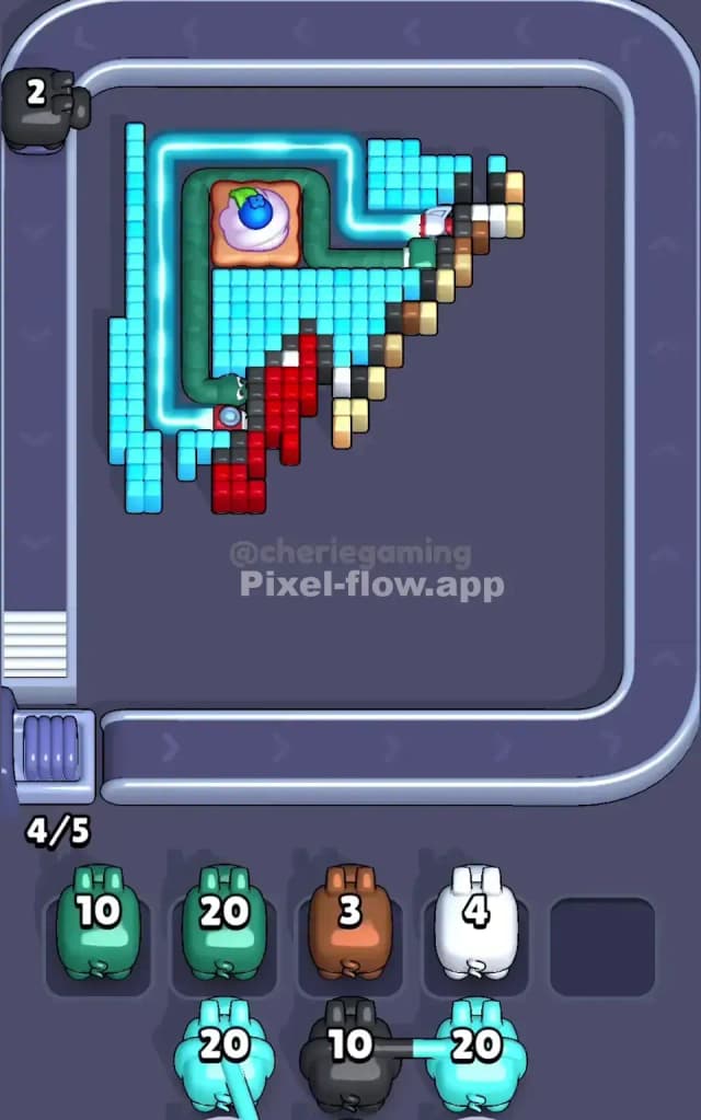 Pixel Flow Level 533 Solution 2