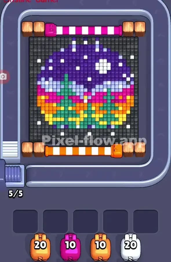 Pixel Flow Level 318 Gameplay