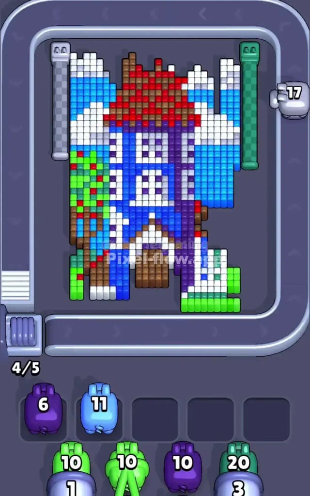 Pixel Flow Level 362 Solution 1