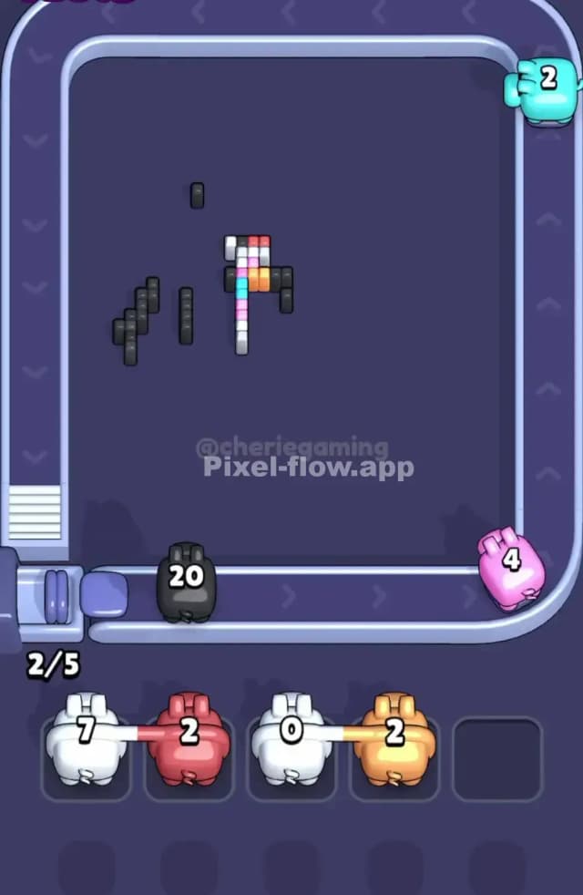 Pixel Flow Level 1750 Solution 3