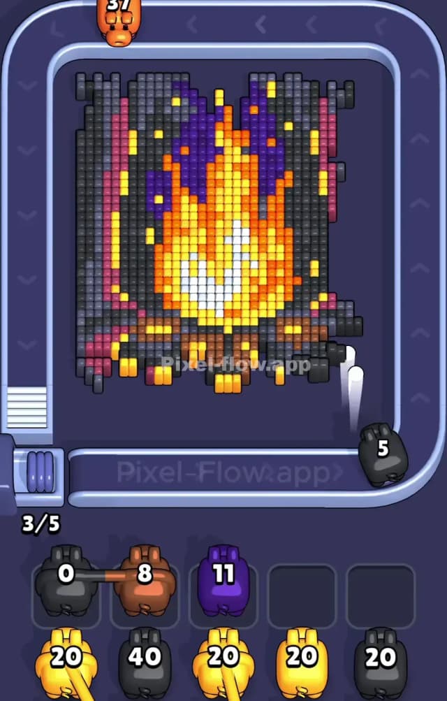 Pixel Flow Level 947 Solution 1