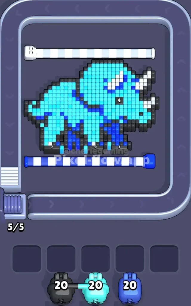 Pixel Flow Level 57 Gameplay