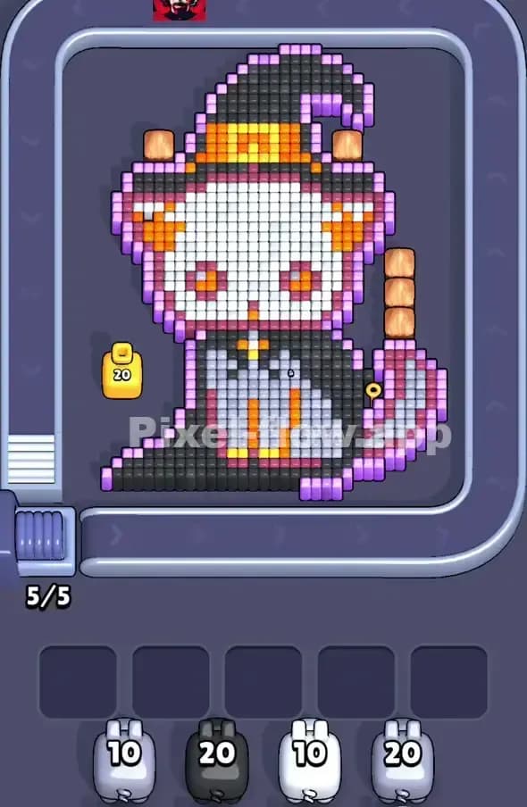 Pixel Flow Level 346 Screenshot