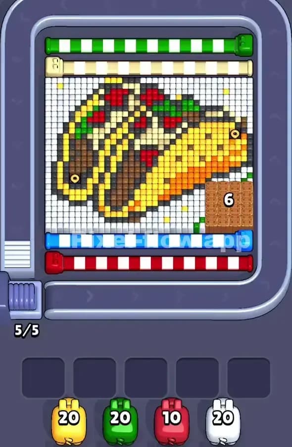 Pixel Flow Level 395 Gameplay