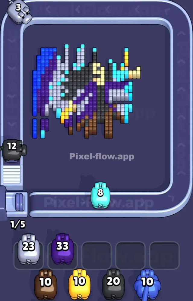 Pixel Flow Level 1094 Solution 1