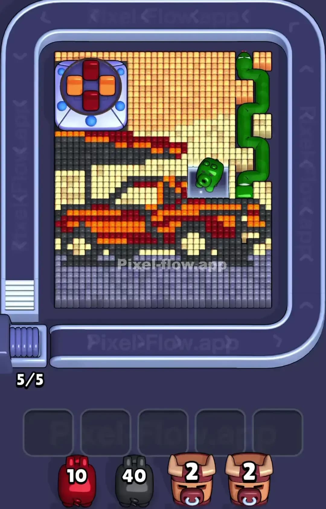 Pixel Flow Level 1406 Screenshot