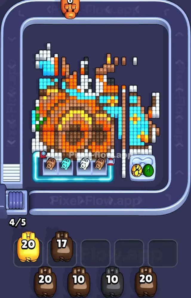 Pixel Flow Level 1109 Solution 2