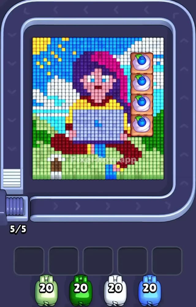 Pixel Flow Level 1119 Gameplay