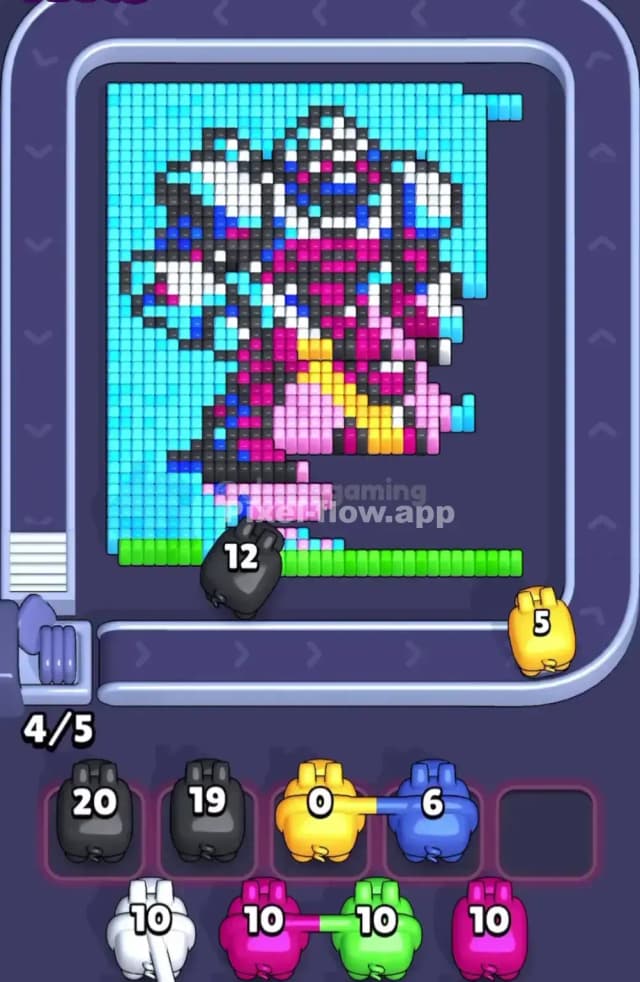 Pixel Flow Level 1705 Solution 1