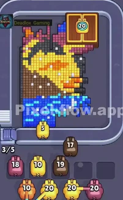 Pixel Flow Level 478 Solution 1