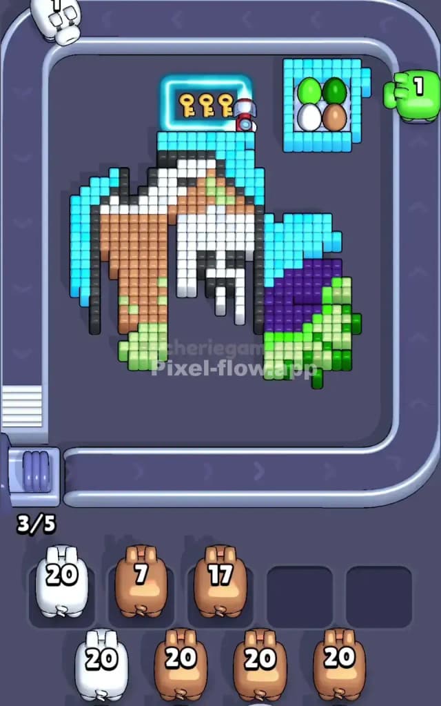 Pixel Flow Level 680 Solution 2