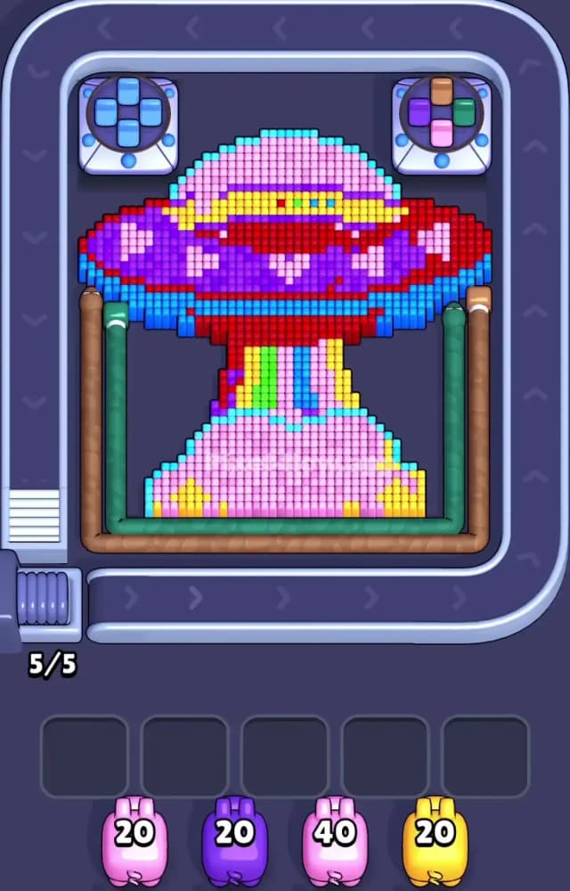 Pixel Flow Level 1060 Gameplay