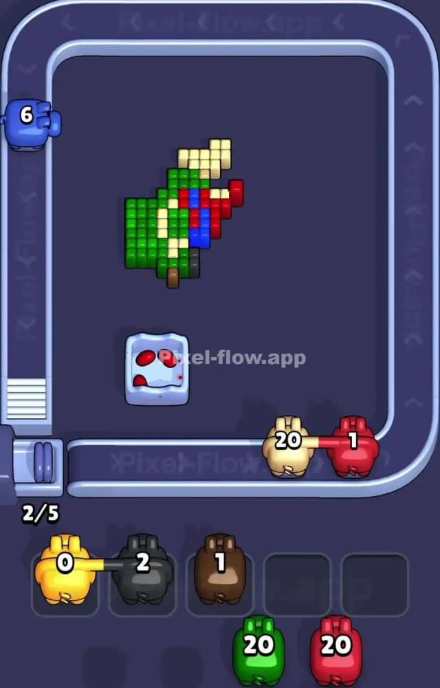 Pixel Flow Level 1309 Solution 3