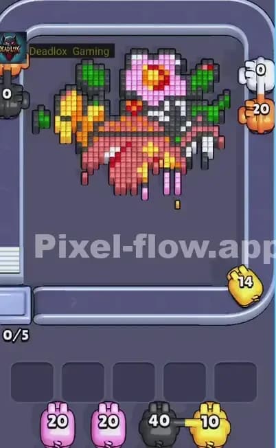 Pixel Flow Level 475 Solution 2