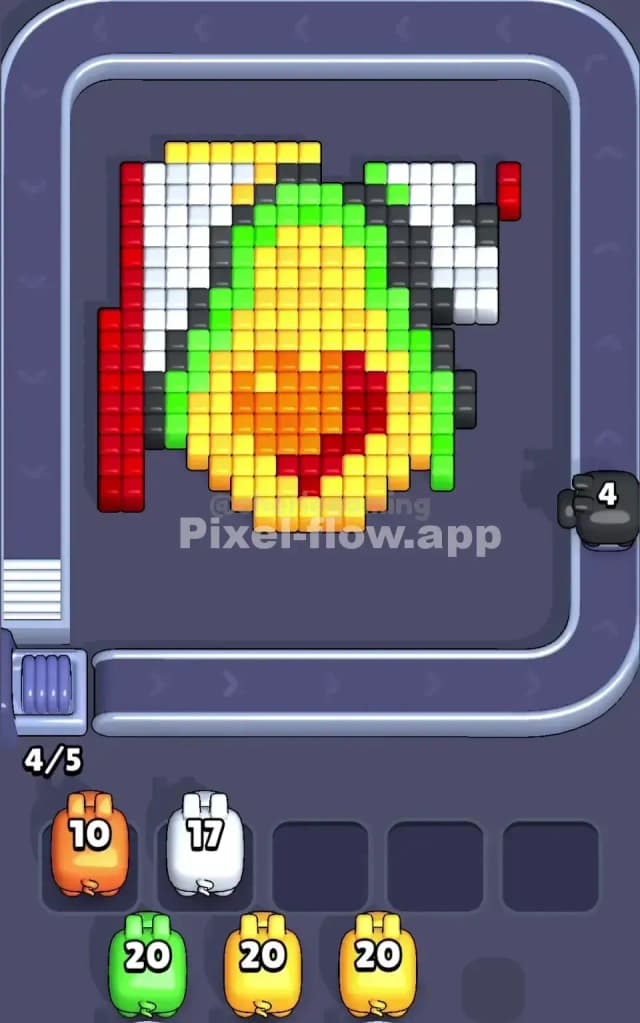 Pixel Flow Level 11 Solution 1