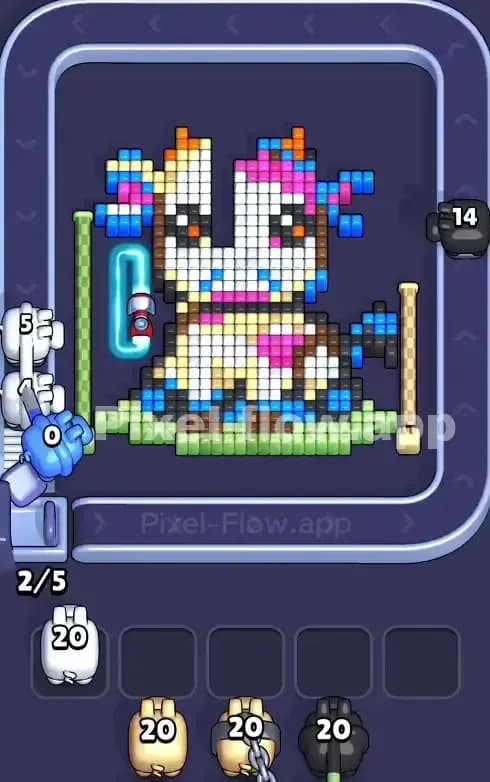 Pixel Flow Level 894 Solution 1