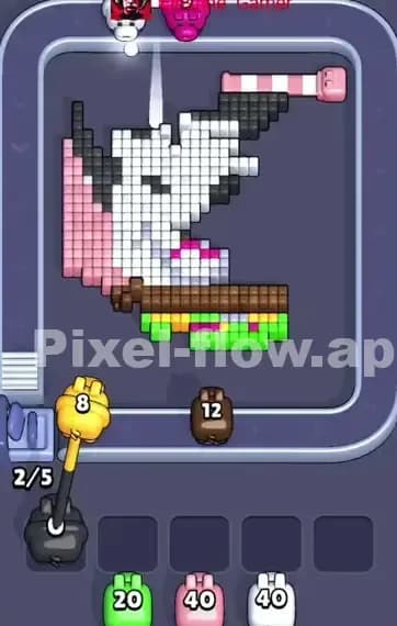 Pixel Flow Level 361 Solution 2