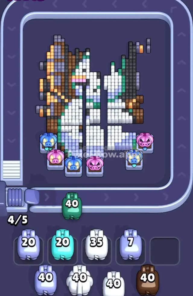 Pixel Flow Level 1674 Solution 2