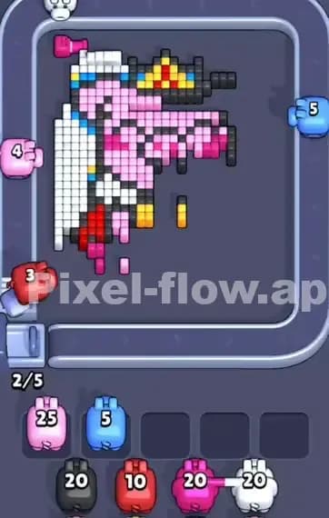 Pixel Flow Level 420 Solution 2