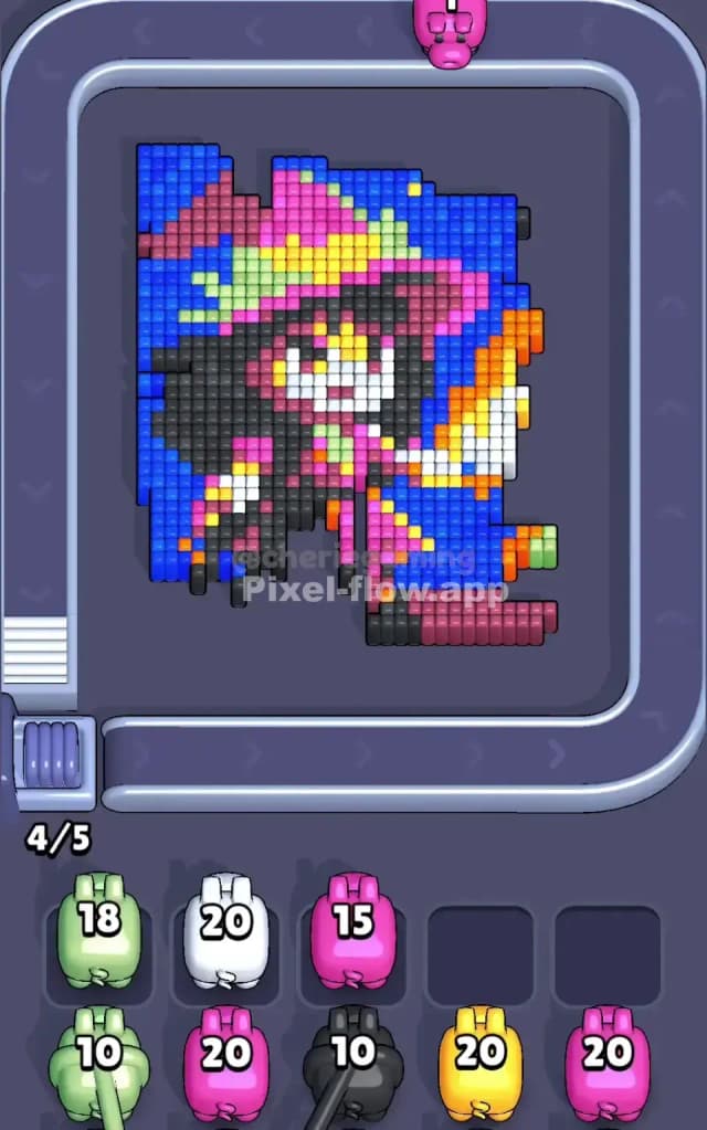 Pixel Flow Level 476 Solution 1