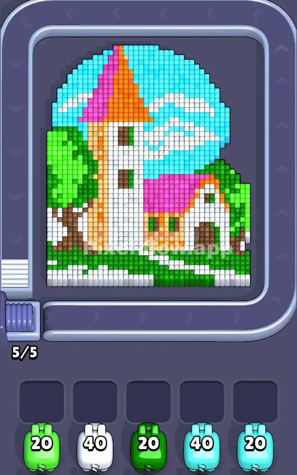 Pixel Flow Level 193 Screenshot