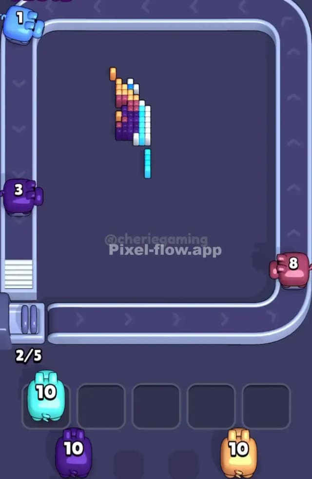 Pixel Flow Level 1620 Solution 3