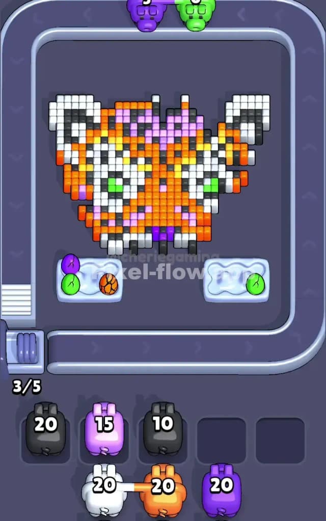 Pixel Flow Level 150 Solution 1