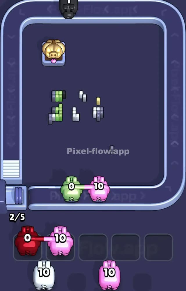 Pixel Flow Level 1355 Solution 3
