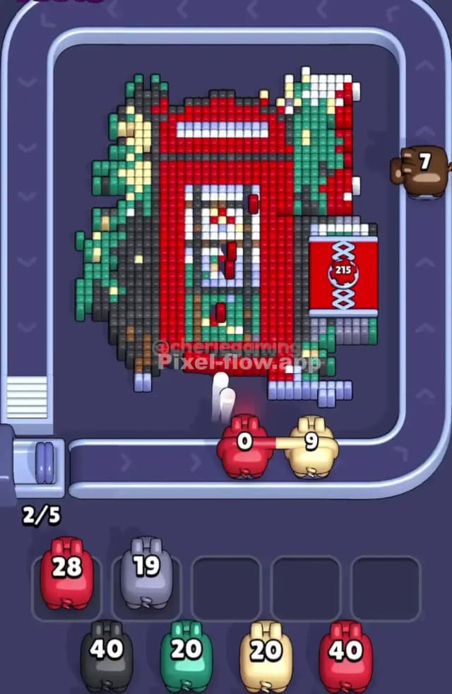 Pixel Flow Level 1734 Solution 1
